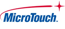 Logo de MicroTouch fabricante de monitores industriales